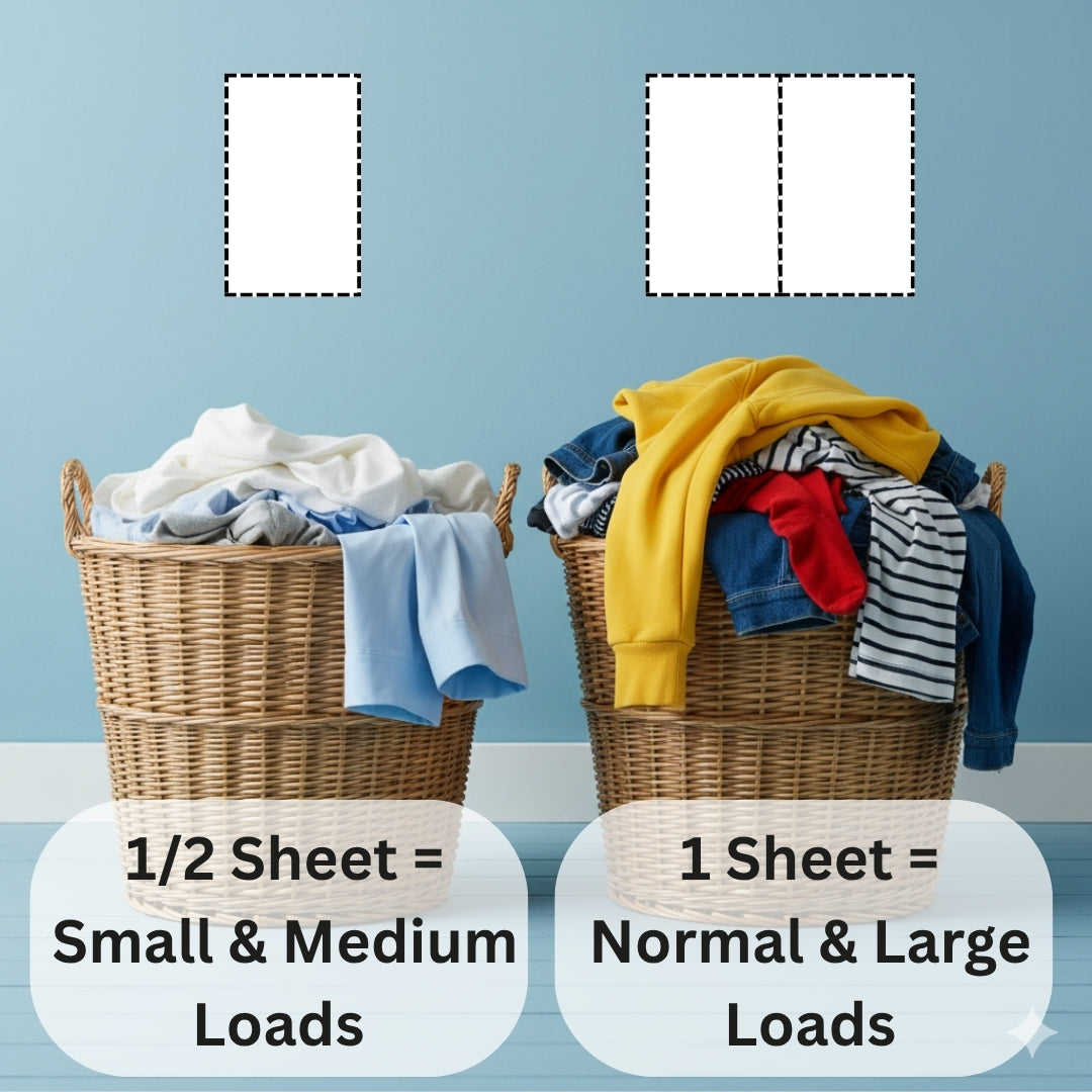 CozYouCare Laundry Detergent Sheets