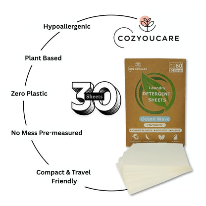 CozYouCare Laundry Detergent Sheets